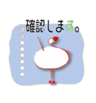 【敬語】いちごだいふくこ（個別スタンプ：17）