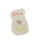 大好き人形くま美人間（個別スタンプ：3）