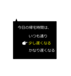 指が動くよ！3択お返事①（個別スタンプ：11）