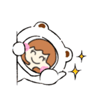 サマーにこりん（個別スタンプ：4）