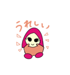 ガールスタンプ01（個別スタンプ：8）