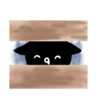 見てますよ……ネコさんが（個別スタンプ：13）
