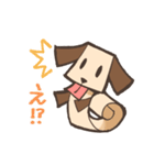 紙犬（個別スタンプ：3）