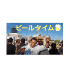 夏らしいスタンプ：チャビック＆カズミ（個別スタンプ：22）