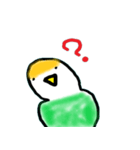 コザクラインコぴのこ（個別スタンプ：10）