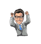 新聞社員 8マン（個別スタンプ：5）