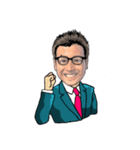 新聞社員 8マン（個別スタンプ：7）