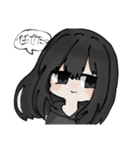 すまほの充電器がちぎれてる。（個別スタンプ：1）