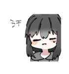 すまほの充電器がちぎれてる。（個別スタンプ：2）