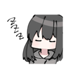 すまほの充電器がちぎれてる。（個別スタンプ：9）