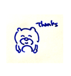 たぬきち〜〜（個別スタンプ：3）