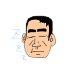 ゲジゲジ眉毛と愉快な仲間たち（個別スタンプ：3）