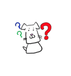 まろ眉犬（個別スタンプ：4）