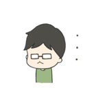ゆるっとメガネくん（個別スタンプ：13）