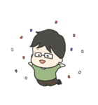 ゆるっとメガネくん（個別スタンプ：19）
