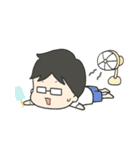 ゆるっとメガネくん（個別スタンプ：38）