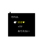 指が動くよ！3択お返事②（個別スタンプ：7）