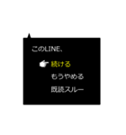 指が動くよ！3択お返事②（個別スタンプ：22）