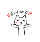 ラフねこ（個別スタンプ：4）