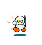 無言ロボ（個別スタンプ：2）