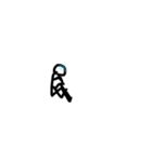某人間の日課って面白い（個別スタンプ：1）