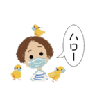 かわいい大人女性の日常スタンプ（個別スタンプ：13）