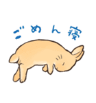 2.うさぎ足りてますか？きなこ＆しらたま（個別スタンプ：36）