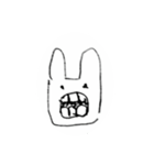 あぁ、ウサギ（個別スタンプ：4）