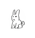 あぁ、ウサギ（個別スタンプ：5）
