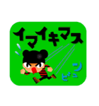 四角い背景のくまりちゃん【その1】（個別スタンプ：10）