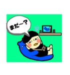 帽子男子（個別スタンプ：8）