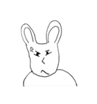 彼氏に描かせてみた。（個別スタンプ：1）