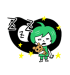 色いろ戦隊_みどりいろ（個別スタンプ：3）