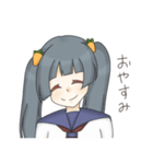 セーラー服とツインテール（個別スタンプ：2）