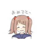 セーラー服とツインテール（個別スタンプ：8）