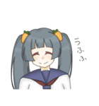 セーラー服とツインテール（個別スタンプ：16）