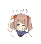 セーラー服とツインテール（個別スタンプ：19）