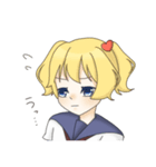 セーラー服とツインテール（個別スタンプ：24）