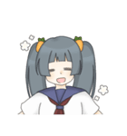 セーラー服とツインテール（個別スタンプ：27）