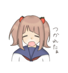 セーラー服とツインテール（個別スタンプ：30）
