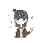 Nao 女の子たち（個別スタンプ：2）