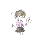 Nao 女の子たち（個別スタンプ：6）