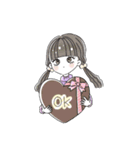 Nao 女の子たち（個別スタンプ：7）
