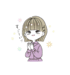 Nao 女の子たち（個別スタンプ：9）