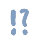 ！や？（個別スタンプ：1）