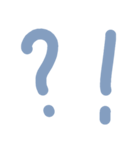 ！や？（個別スタンプ：2）