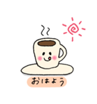 コーヒーカップちゃん（個別スタンプ：5）