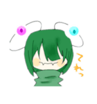 おめめが浮いてる系男子（個別スタンプ：3）