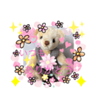 ハンドメイドベアちゃん優しい気持ち（個別スタンプ：7）