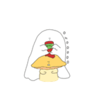 たべものおばけとなかま（個別スタンプ：6）
